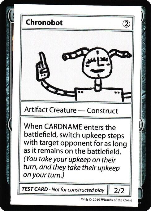 Chronobot (2021 Edition) [Mystery Booster Playtest Cards]