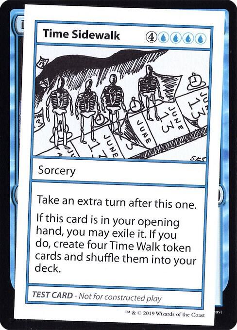 Time Sidewalk (2021 Edition) [Mystery Booster Playtest Cards]