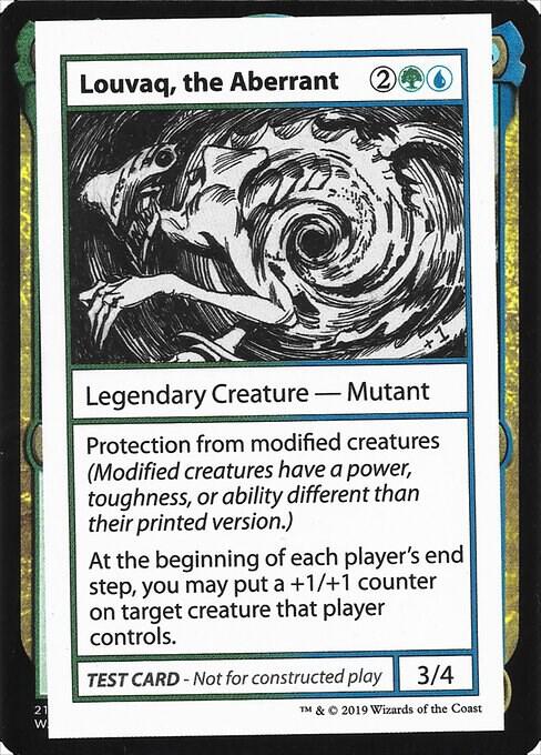 Louvaq, the Aberrant (2021 Edition) [Mystery Booster Playtest Cards]