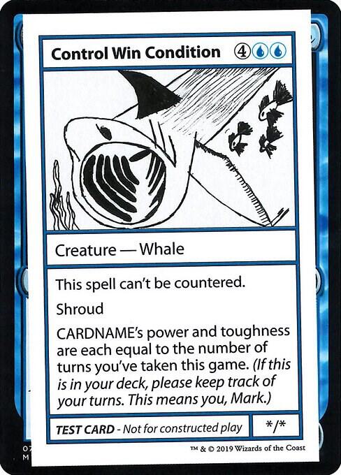 Control Win Condition (2021 Edition) [Mystery Booster Playtest Cards]