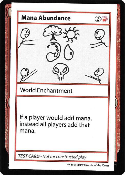Mana Abundance (2021 Edition) [Mystery Booster Playtest Cards]
