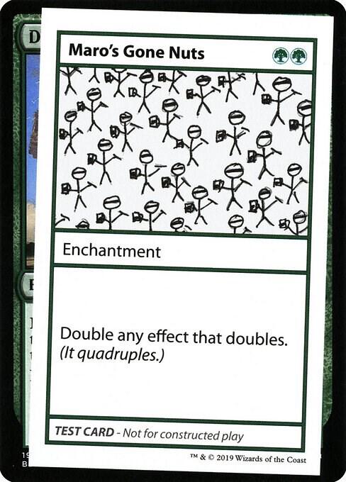 Maro's Gone Nuts (2021 Edition) [Mystery Booster Playtest Cards]