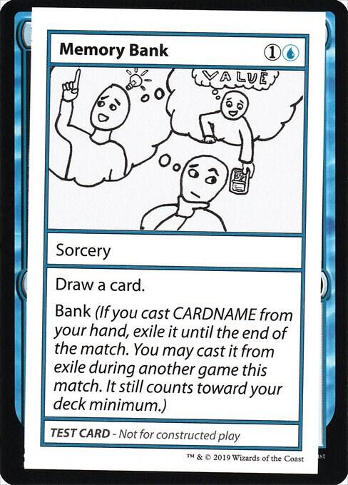 Memory Bank (2021 Edition) [Mystery Booster Playtest Cards]