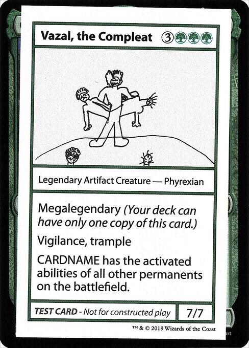 Vazal, the Compleat (2021 Edition) [Mystery Booster Playtest Cards]