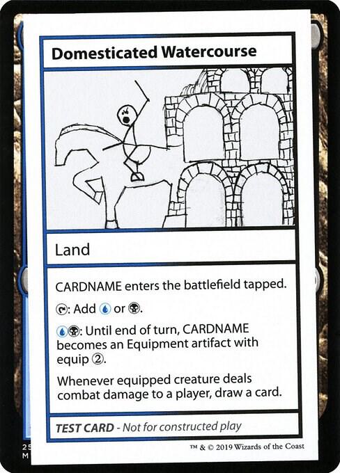 Domesticated Watercourse (2021 Edition) [Mystery Booster Playtest Cards]