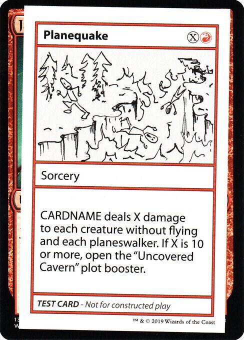 Planequake (2021 Edition) [Mystery Booster Playtest Cards]