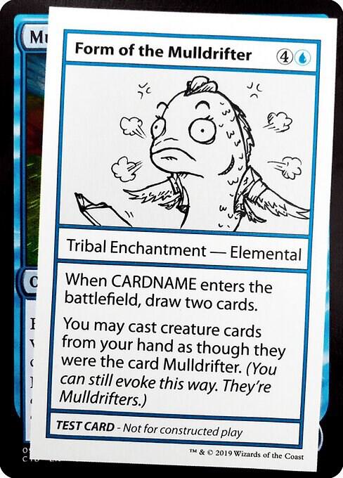 Form of the Mulldrifter (2021 Edition) [Mystery Booster Playtest Cards]