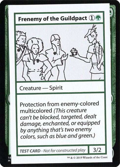 Frenemy of the Guildpact (2021 Edition) [Mystery Booster Playtest Cards]