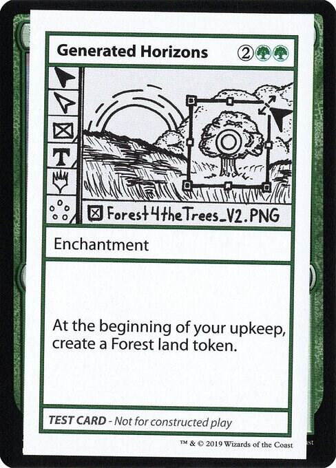 Generated Horizons (2021 Edition) [Mystery Booster Playtest Cards]