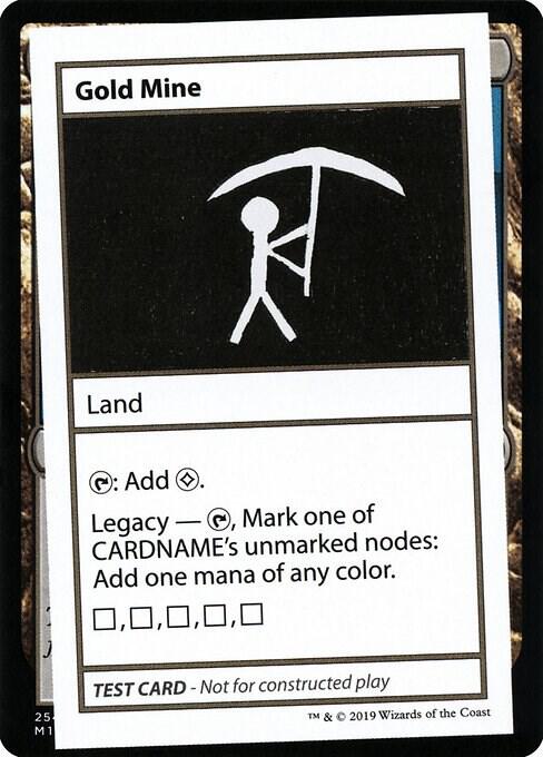 Gold Mine (2021 Edition) [Mystery Booster Playtest Cards]