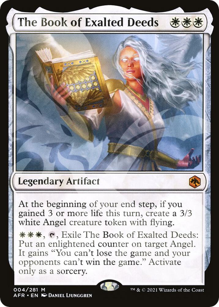 The Book of Exalted Deeds (Ampersand Promo) [Dungeons & Dragons: Adventures in the Forgotten Realms Promos]