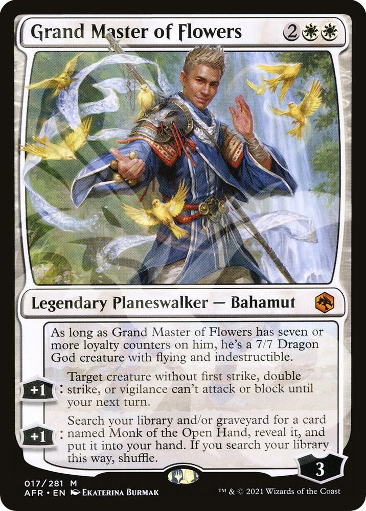 Grand Master of Flowers (Ampersand Promo) [Dungeons & Dragons: Adventures in the Forgotten Realms Promos]