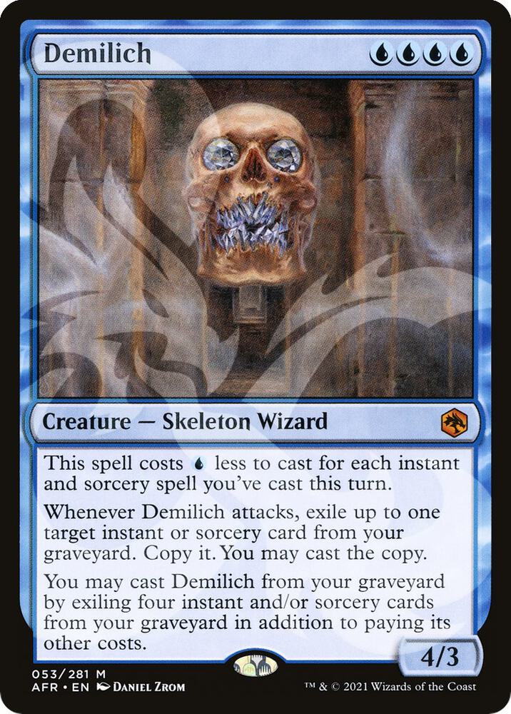 Demilich (Ampersand Promo) [Dungeons & Dragons: Adventures in the Forgotten Realms Promos]