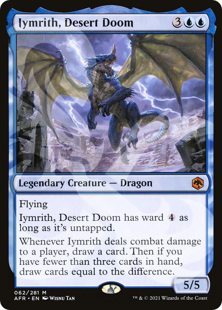 Iymrith, Desert Doom (Ampersand Promo) [Dungeons & Dragons: Adventures in the Forgotten Realms Promos]
