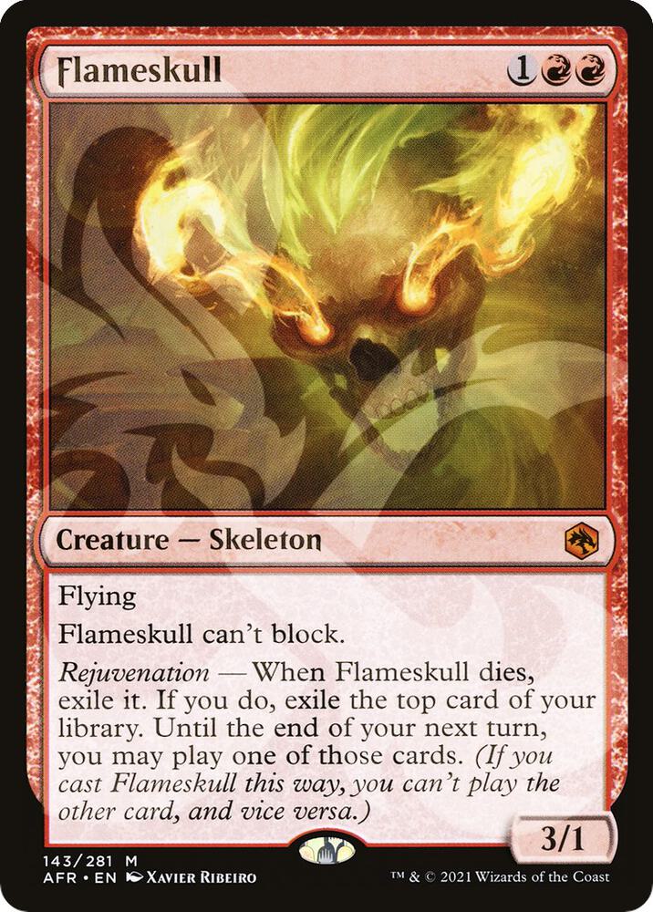 Flameskull (Ampersand Promo) [Dungeons & Dragons: Adventures in the Forgotten Realms Promos]