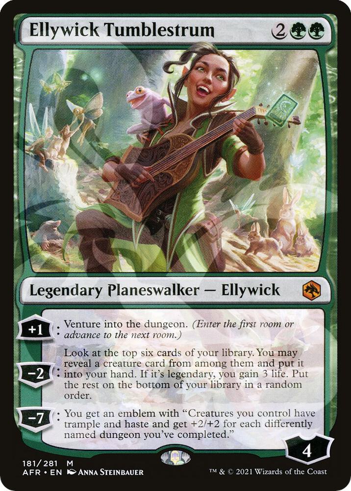Ellywick Tumblestrum (Ampersand Promo) [Dungeons & Dragons: Adventures in the Forgotten Realms Promos]