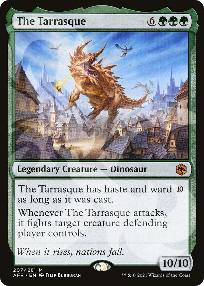 The Tarrasque (Ampersand Promo) [Dungeons & Dragons: Adventures in the Forgotten Realms Promos]
