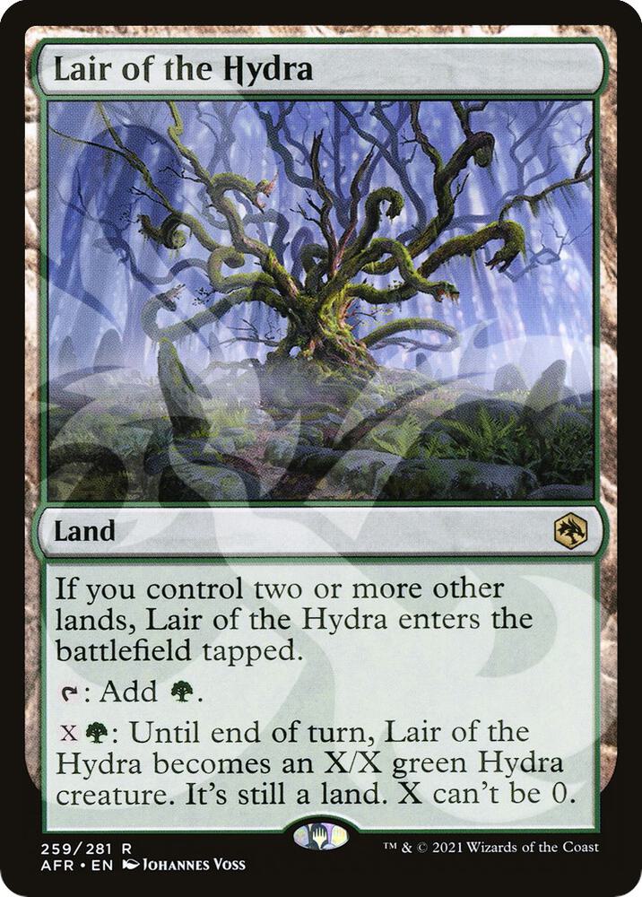 Lair of the Hydra (Ampersand Promo) [Dungeons & Dragons: Adventures in the Forgotten Realms Promos]