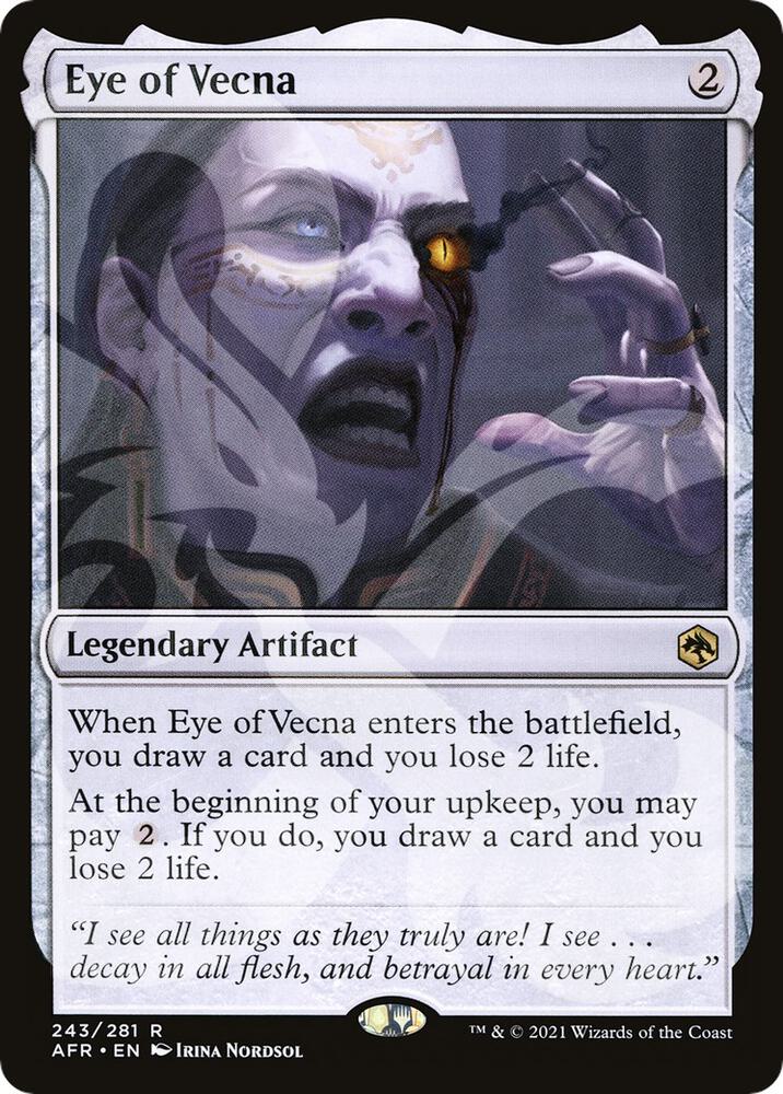 Eye of Vecna (Ampersand Promo) [Dungeons & Dragons: Adventures in the Forgotten Realms Promos]
