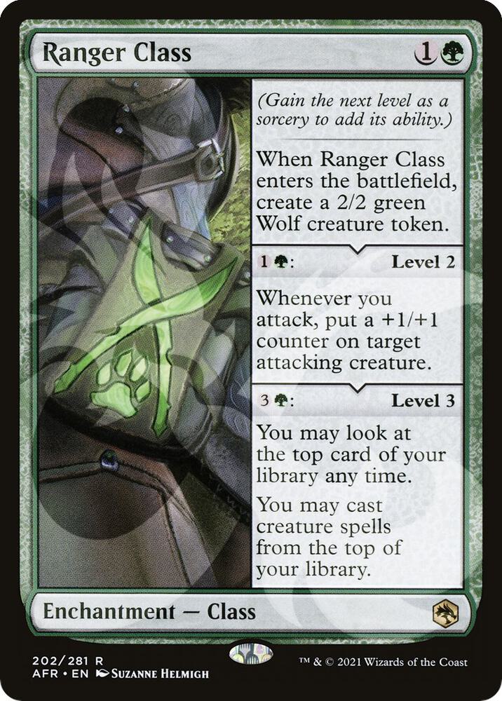 Ranger Class (Ampersand Promo) [Dungeons & Dragons: Adventures in the Forgotten Realms Promos]