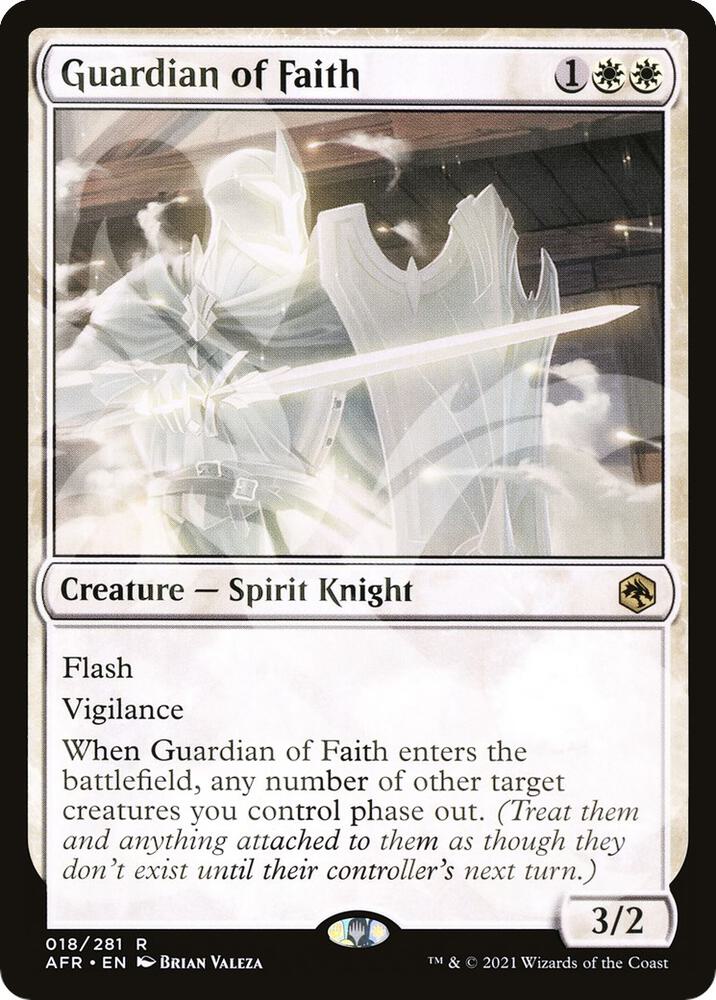 Guardian of Faith (Ampersand Promo) [Dungeons & Dragons: Adventures in the Forgotten Realms Promos]