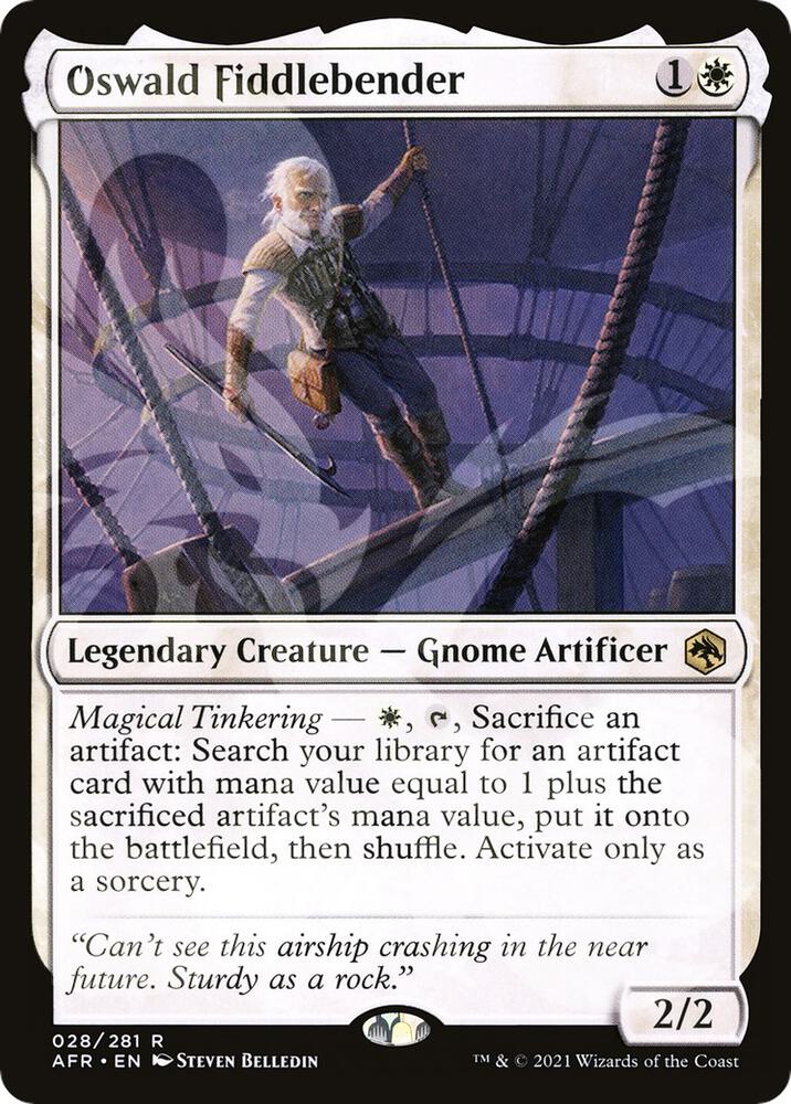 Oswald Fiddlebender (Ampersand Promo) [Dungeons & Dragons: Adventures in the Forgotten Realms Promos]