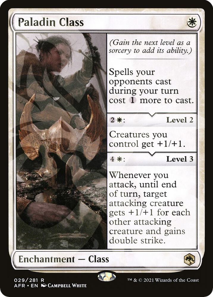 Paladin Class (Ampersand Promo) [Dungeons & Dragons: Adventures in the Forgotten Realms Promos]