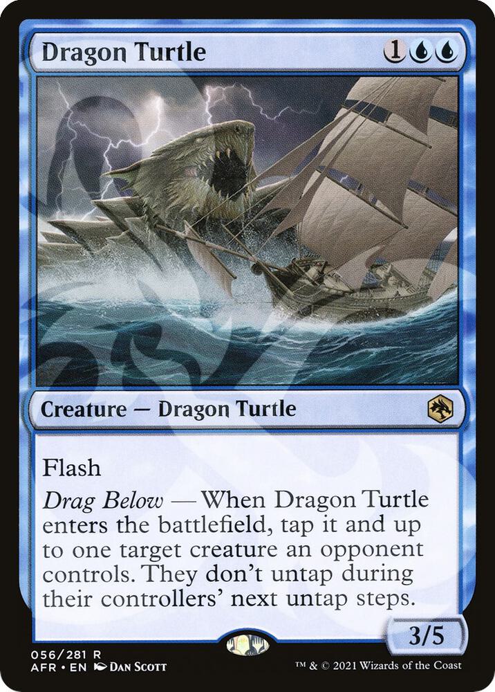 Dragon Turtle (Ampersand Promo) [Dungeons & Dragons: Adventures in the Forgotten Realms Promos]
