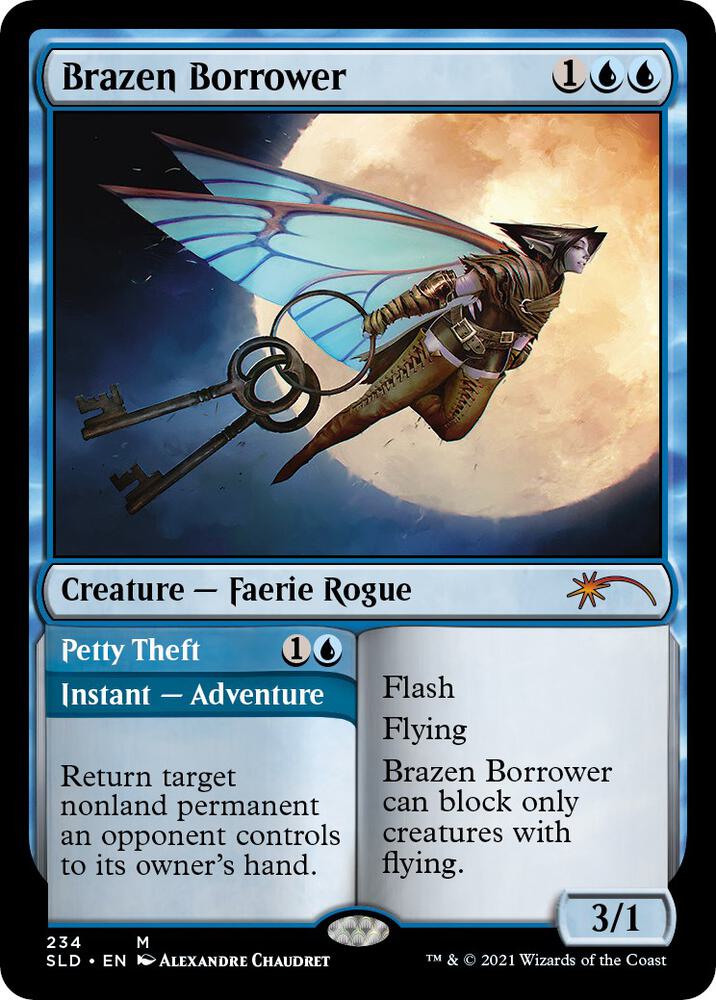 Brazen Borrower // Petty Theft [Secret Lair Drop Series]