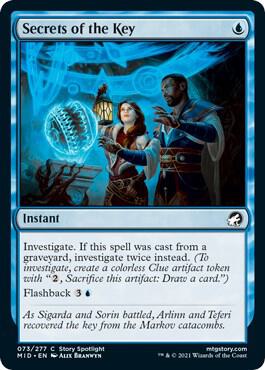 Secrets of the Key [Innistrad: Midnight Hunt]