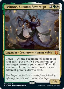 Leinore, Autumn Sovereign [Innistrad: Midnight Hunt Commander]