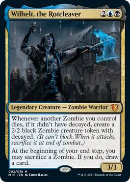 Wilhelt, the Rotcleaver [Innistrad: Midnight Hunt Commander]