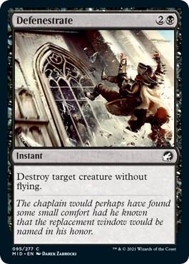 Defenestrate [Innistrad: Midnight Hunt]