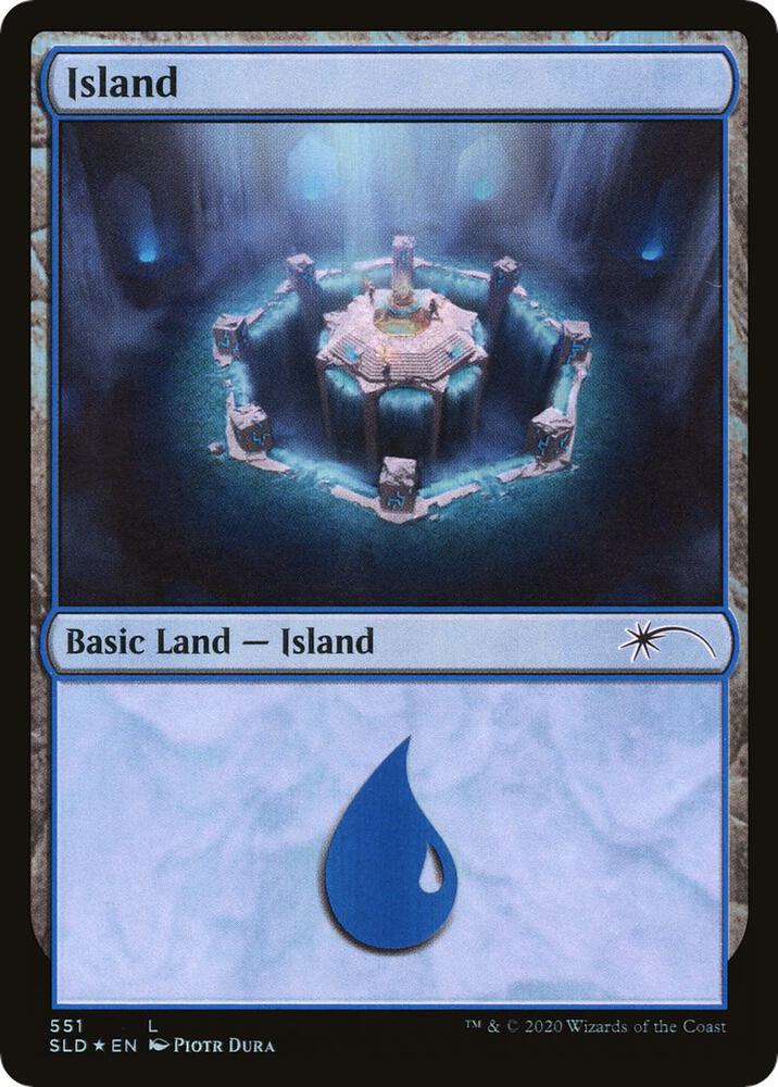 Island (Archaeology) (551) [Secret Lair Drop Promos]
