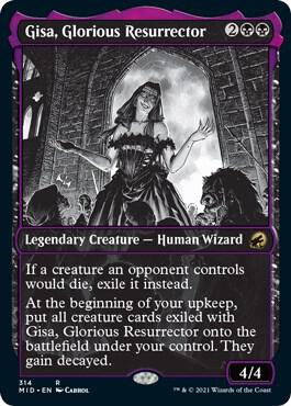 Gisa, Glorious Resurrector (Showcase Eternal Night) [Innistrad: Midnight Hunt]