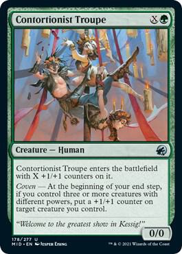 Contortionist Troupe [Innistrad: Midnight Hunt]