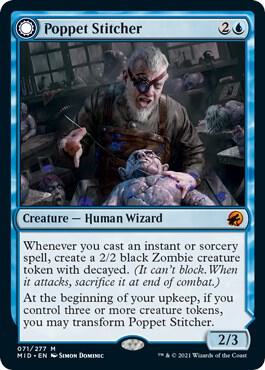 Poppet Stitcher // Poppet Factory [Innistrad: Midnight Hunt]