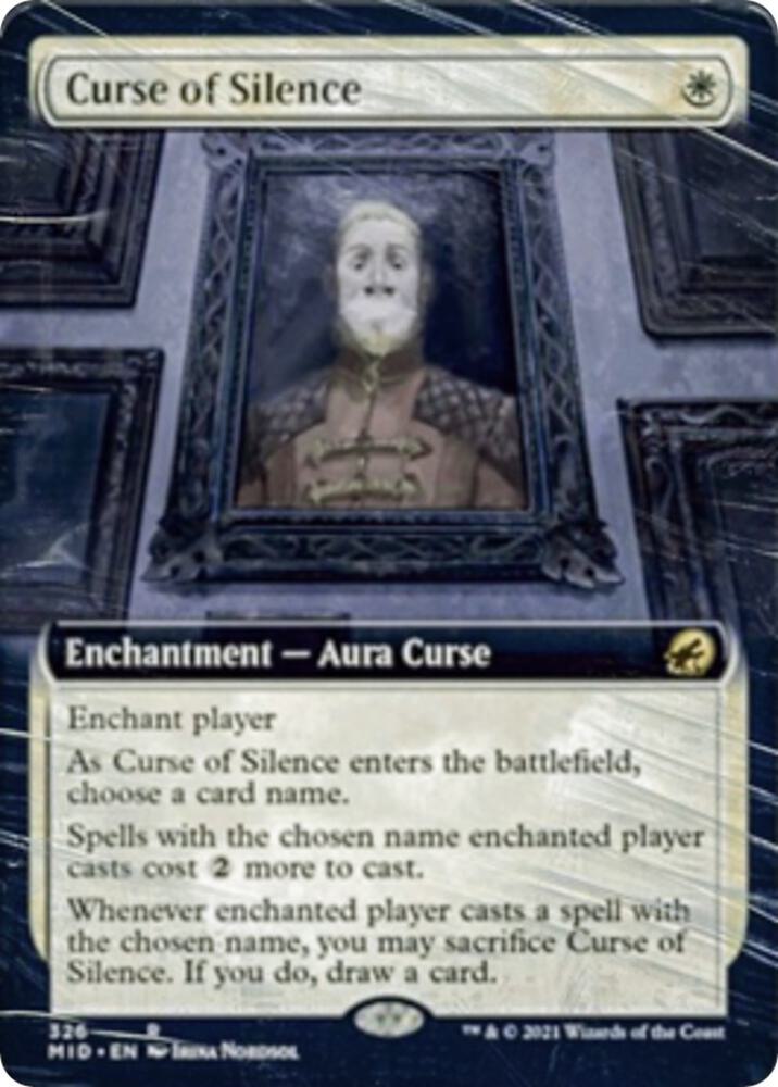 Curse of Silence (Extended Art) [Innistrad: Midnight Hunt]