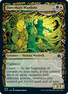 Dawnhart Wardens (Showcase Equinox) [Innistrad: Midnight Hunt]