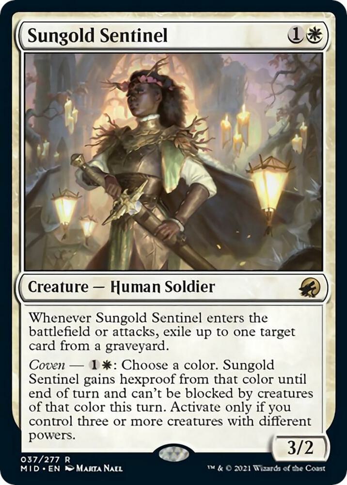 Sungold Sentinel [Innistrad: Midnight Hunt]