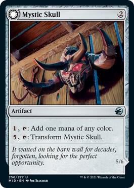Mystic Skull // Mystic Monstrosity [Innistrad: Midnight Hunt]