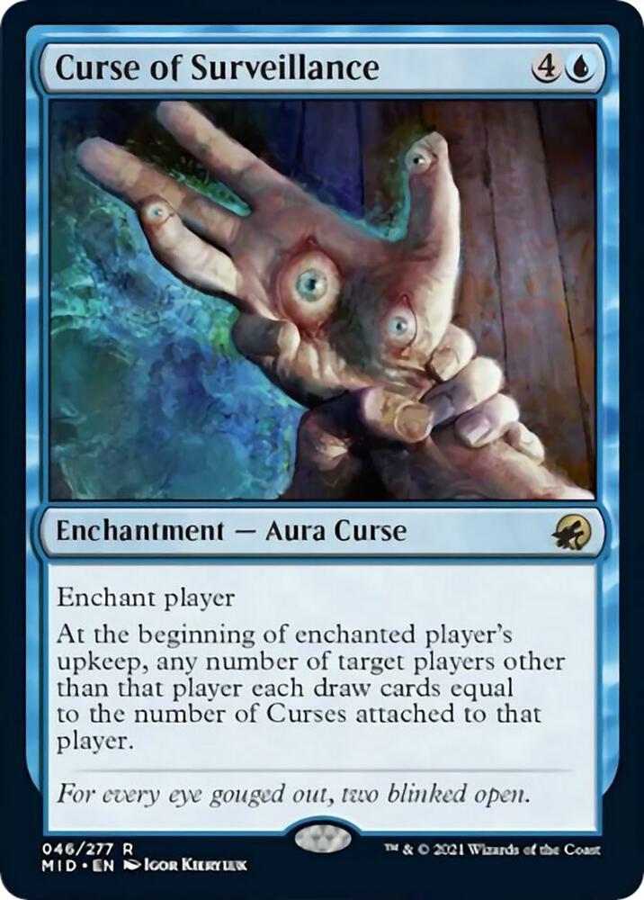 Curse of Surveillance [Innistrad: Midnight Hunt]
