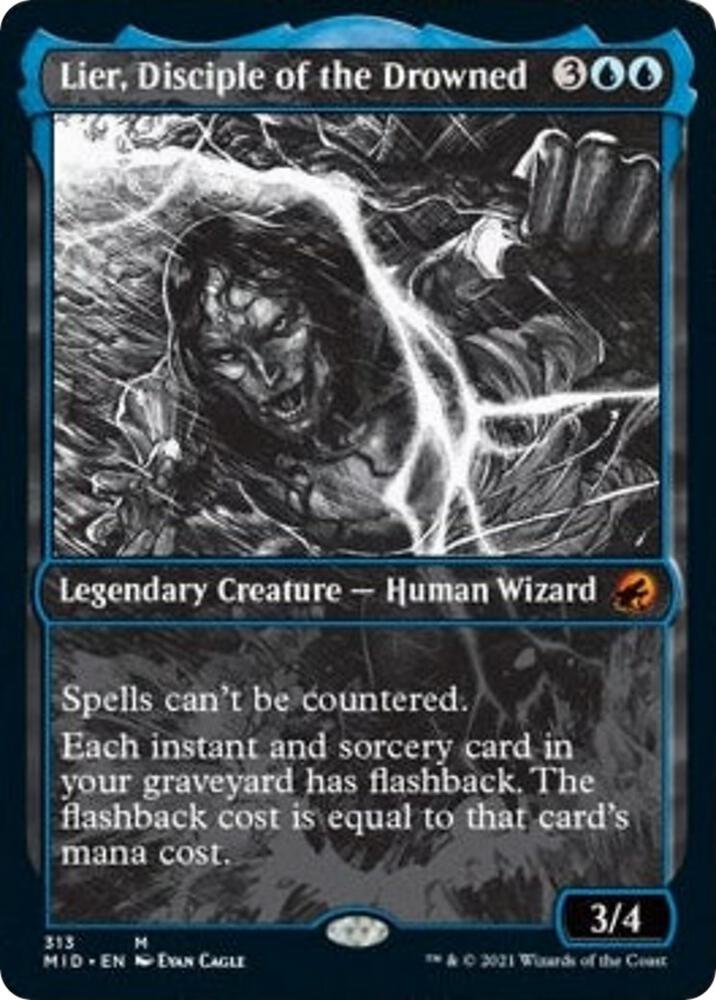 Lier, Disciple of the Drowned (Showcase Eternal Night) [Innistrad: Midnight Hunt]