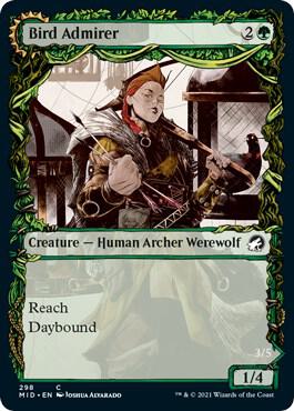 Bird Admirer // Wing Shredder (Showcase Equinox) [Innistrad: Midnight Hunt]