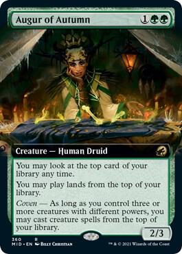 Augur of Autumn (Extended Art) [Innistrad: Midnight Hunt]