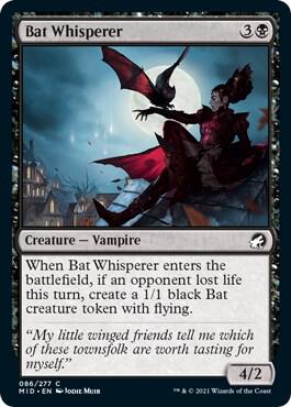 Bat Whisperer [Innistrad: Midnight Hunt]