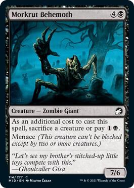 Morkrut Behemoth [Innistrad: Midnight Hunt]