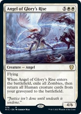 Angel of Glory's Rise [Innistrad: Midnight Hunt Commander]