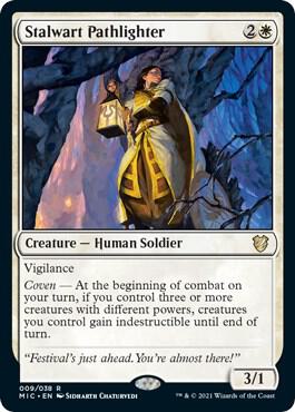 Stalwart Pathlighter [Innistrad: Midnight Hunt Commander]