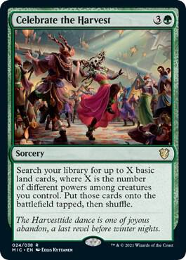 Celebrate the Harvest [Innistrad: Midnight Hunt Commander]